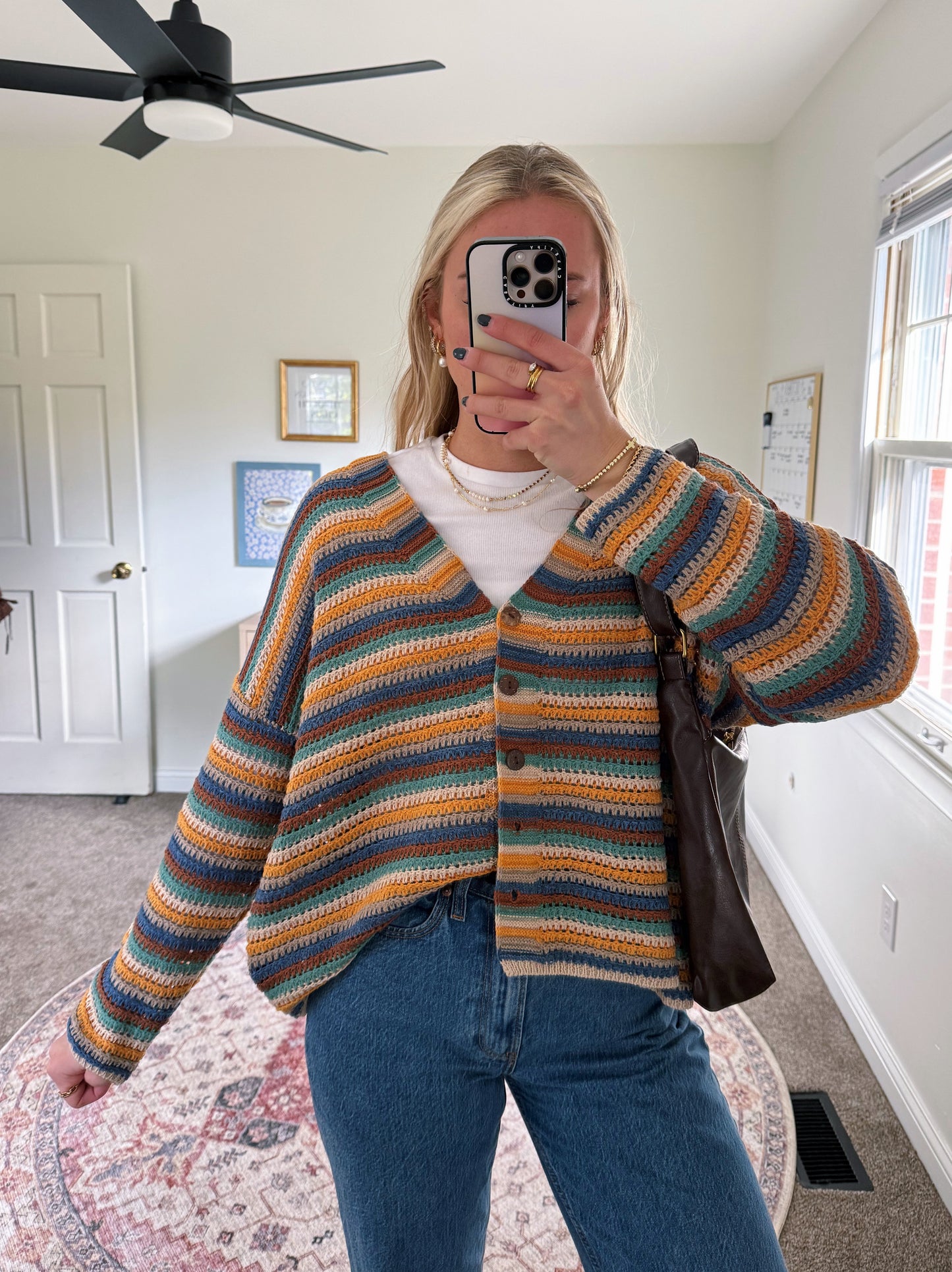 Sunset Stripes Cardigan