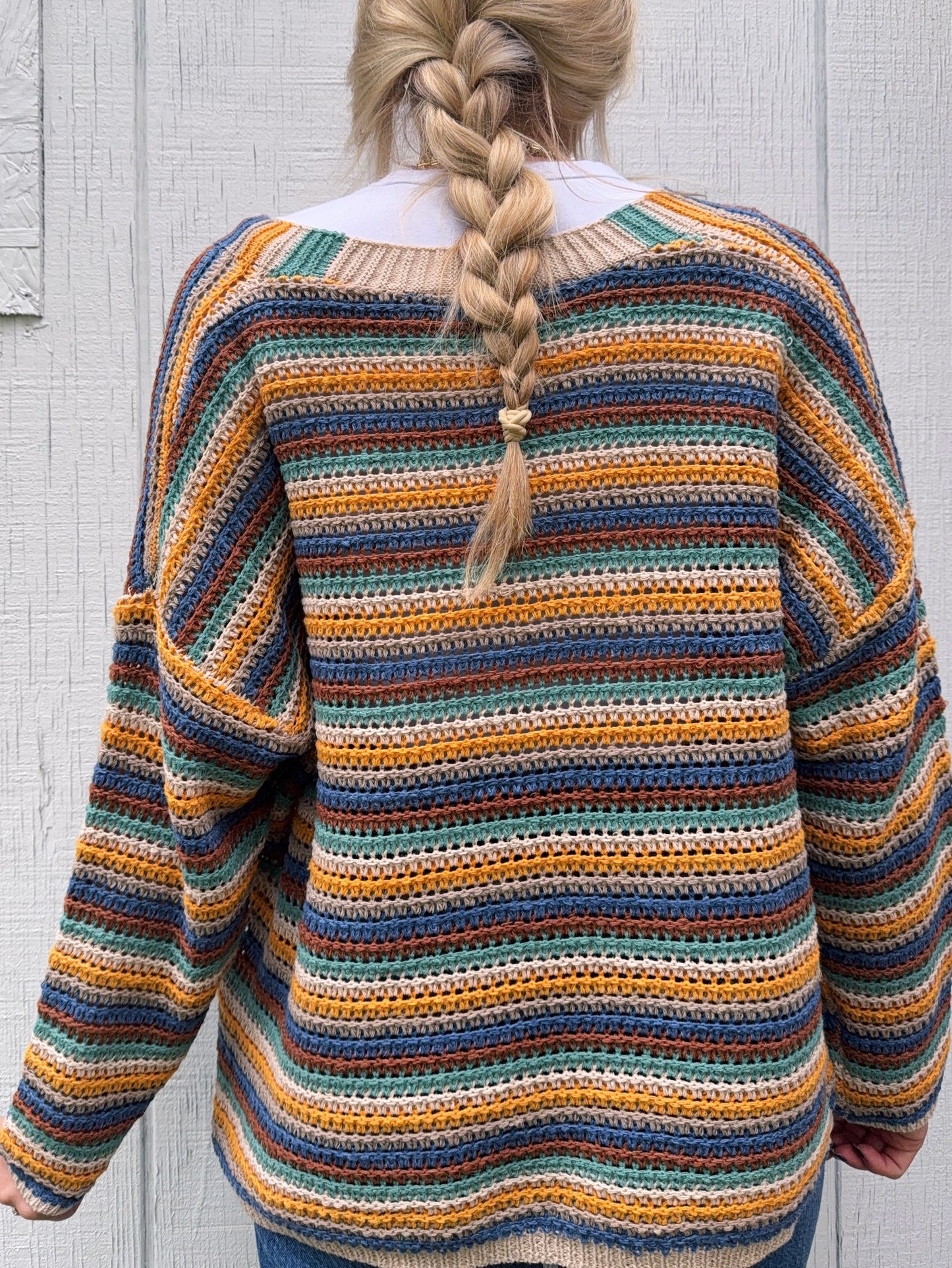 Sunset Stripes Cardigan