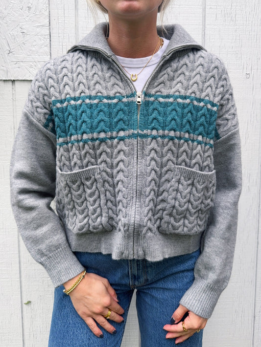 Tealwood Cove Sweater