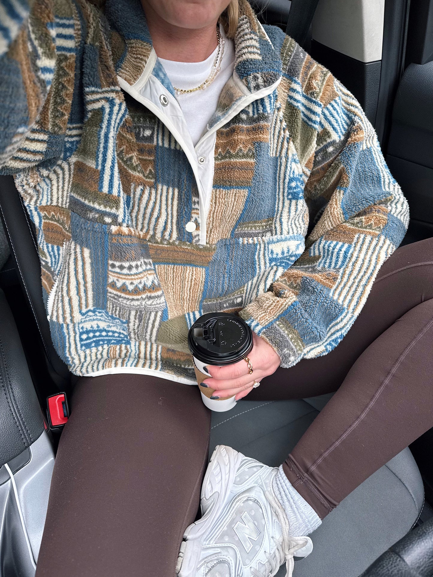 Vintage Patchwork Fleece