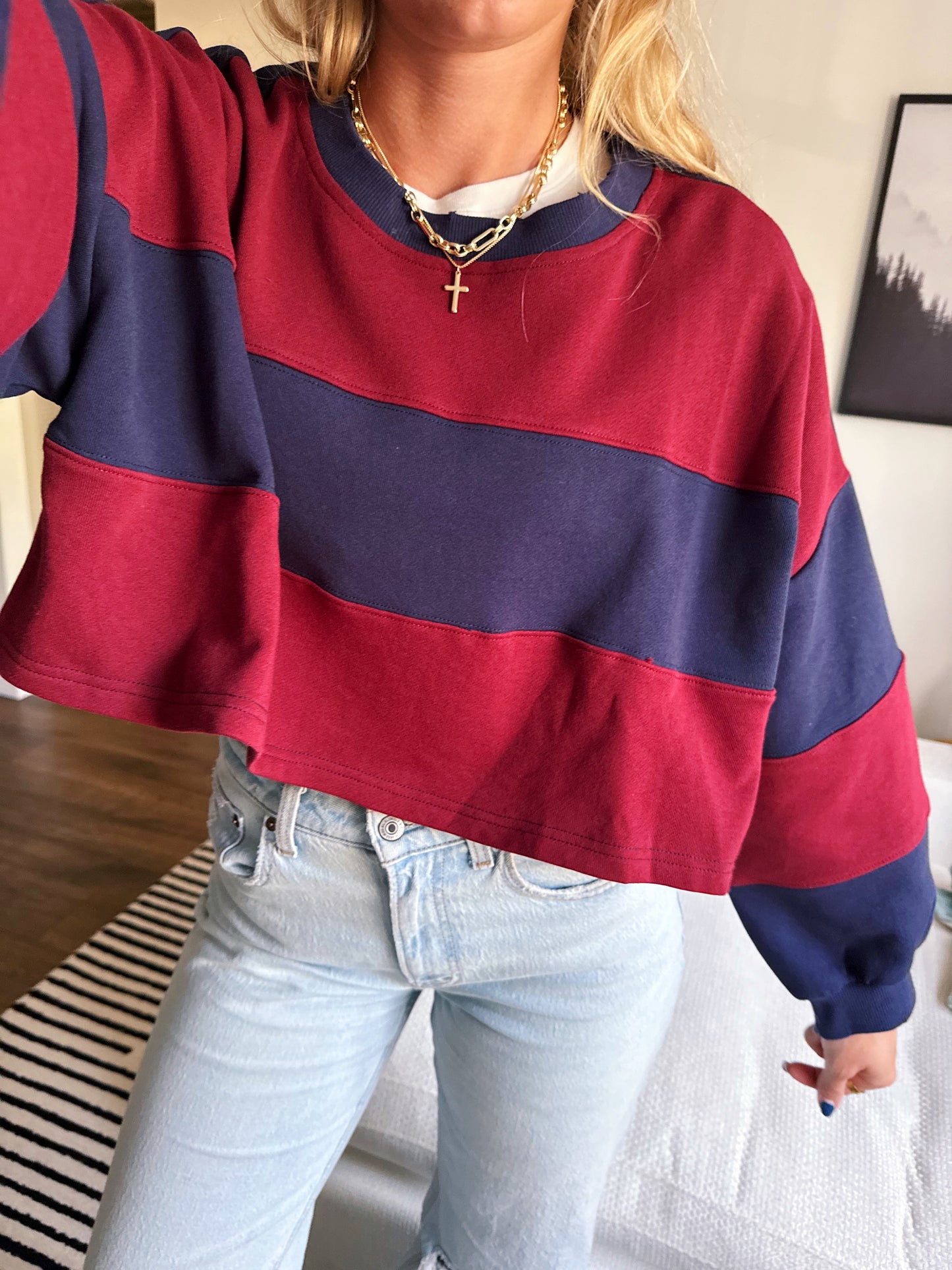Vintage Varsity Pullover