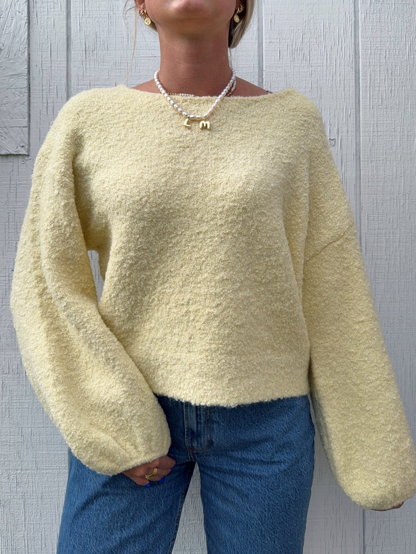 Spring is Near Sweater